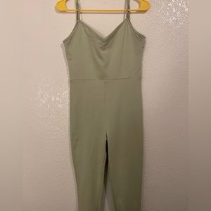 Reformation workout jumpsuit.
